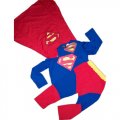 Superman Costume party dress up with cape 3pcs outfit