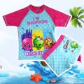 Kids swimming bather swim suit top trunks - SHOPKINS