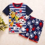Babies boys PAW PATROL stripe 2pcs pyjama pjs - cotton