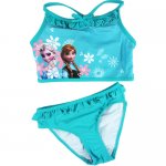 Girls FROZEN Elsa & Anna swimming wear - blue 2pcs