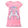 Girls summer dress nightie - Unicorn