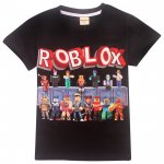 Boys ROBLOX 100% cotton T-shirt - black2
