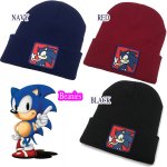 Kids adult beanie cap - Sonic the hedgehog