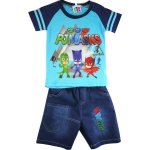 Boys PJ Masks cotton tee with denim pants