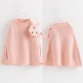 Girls Knitting Capes Poncho Sweaters Rabbit Stylish Batwing tops
