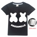 Boys Marshmello DJ Music 100% cotton T-shirt - black