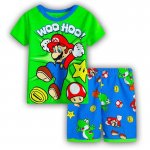 Babies boys Mario Super bro 2pcs pyjama pjs - cotton