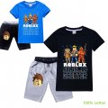 Boys Roblox 100% cotton short sleeve pjs outfit
