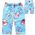 Girls Pants Legging Tight pants - Frozen blue